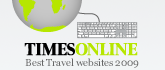 TimesOnline Best Travel Websites 2009 TimesOnline Best Travel Websites 2009