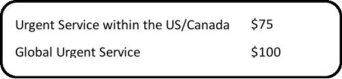Last Minute Cranky Concierge Pricing