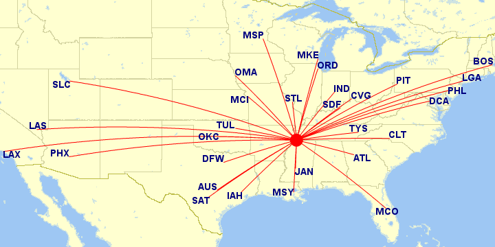 Delta Memphis Evening Arrival Bank Delta Memphis Evening Arrival Bank