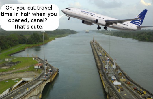 Copa Takes on Panama Canal