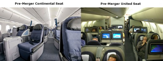 Two United Business Class Seats