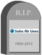 Saha Airlines Shut Down
