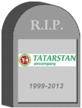 Tatarstan Airlines Shut Down