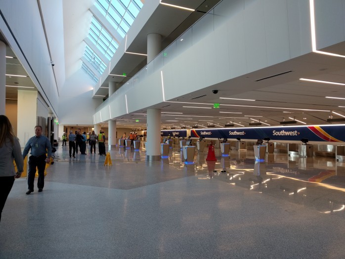 A Preview of Southwest’s Remodeled Terminal in Los Angeles Which Begins