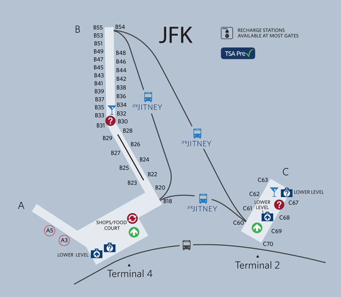 Dtw Delta Terminal Map - Draw A Topographic Map